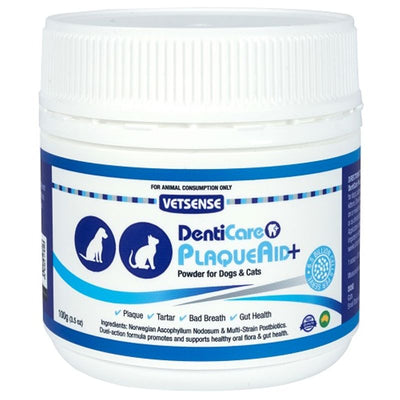 VETSENSE DENTICARE PLAQUEAID+ 100G