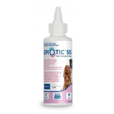 VIRBAC EPIOTIC SIS EAR CLEANSER FOR DOGS 500ML