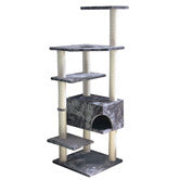 Grey 6 Level Cat Scratching Tree(Postage to be borne by oneself)