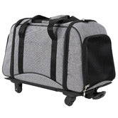 Grey Pet Trolley Carrier