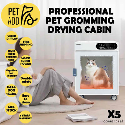 Jirpet X5 Professional Fashion Pet Cabinet Dryer