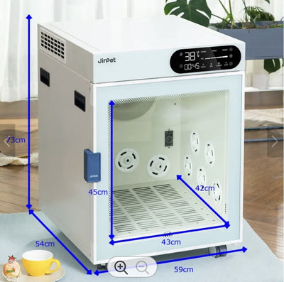 Jirpet X5 Professional Fashion Pet Cabinet Dryer