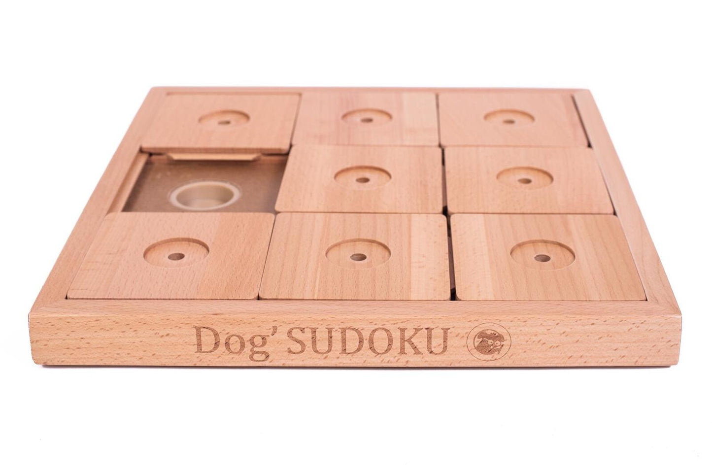 Dog Smart Wooden Interactive Dog Foraging Game Toy - Dog' Sudoku Large Expert My Intelligent Pets