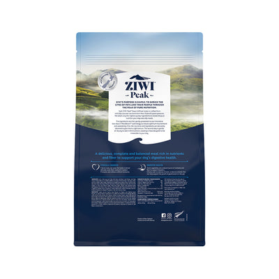 ZIWI PEAK Steam & Dried Grass-Fed Lamb with Green Vegetables Dog Food