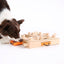 Dog Smart Wooden Interactive Dog Foraging Game Natural Wood Toy - Turtle