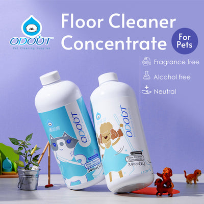 ODOUT Floor Cleaner Concentrated Anti-Bacterial Detergent 1L/4L