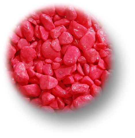 Painted Fluro Pink Gravel