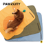 PAWZCITY Waterproof Foldable Pet Dog Cat Fleece Blanket Travel Mat Cushion Pad