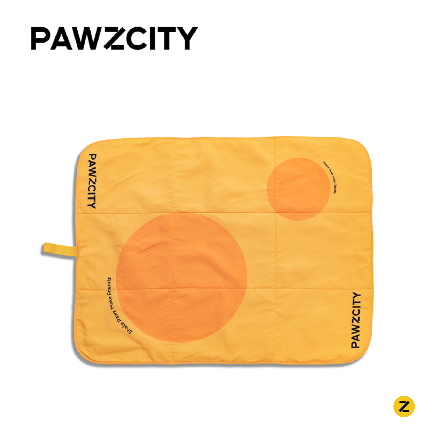 PAWZCITY Waterproof Foldable Pet Dog Cat Fleece Blanket Travel Mat Cushion Pad