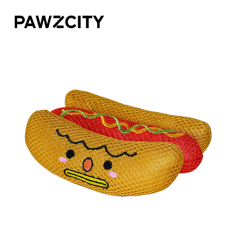 Pawzcity Cute Pet Dog Chew Toy Squeaker Squeaky Soft Play Sound Puppy Teeth Toys