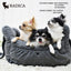 RADICA Pet Car Booster Seat Puppy Cat Dog Auto Carrier Travel Safety Protector Basket