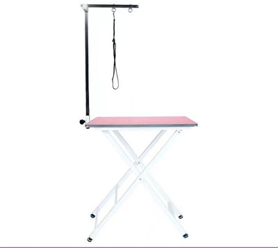 Dog Cat Pet Grooming Salon Table Arm Height Adjustable Anti Slip Vinyl Mat