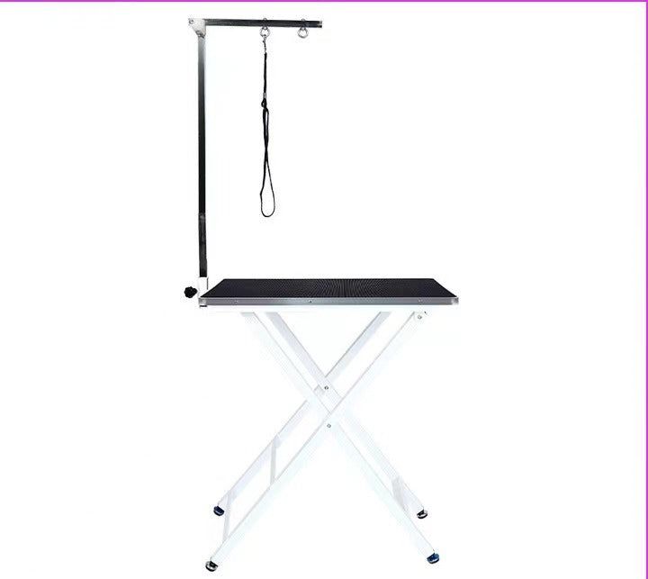 Dog Cat Pet Grooming Salon Table Arm Height Adjustable Anti Slip Vinyl Mat