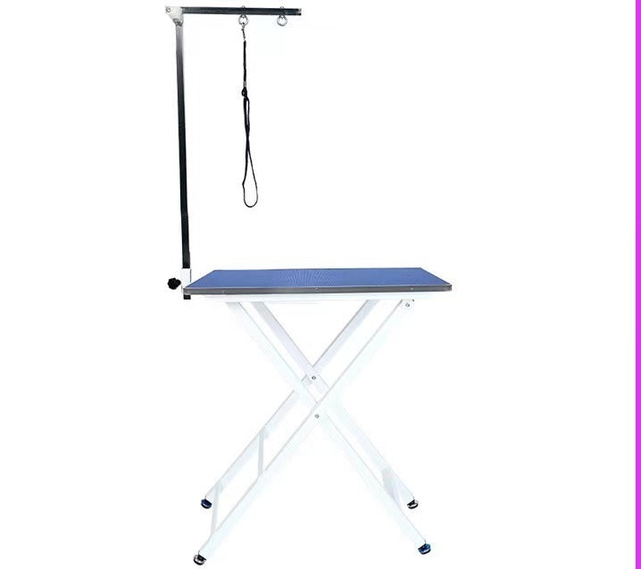 Dog Cat Pet Grooming Salon Table Arm Height Adjustable Anti Slip Vinyl Mat