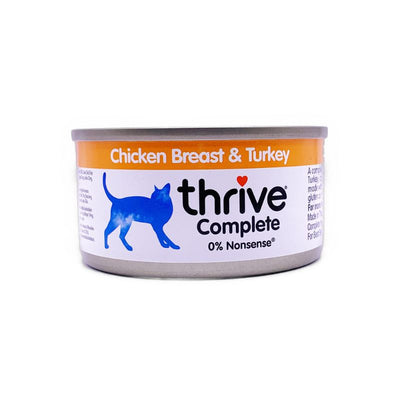 Thrive Complete Chicken Breast & Turkey Cat Wet Food 75G x 12