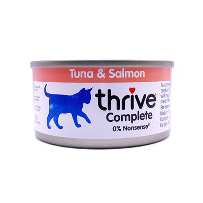 Thrive Complete Tuna & Salmon Cat Wet Food 75G x 12