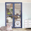 4-Way Safe Lockable Pet Screen Door Dog Cat Door Window Screen Flap Supplies