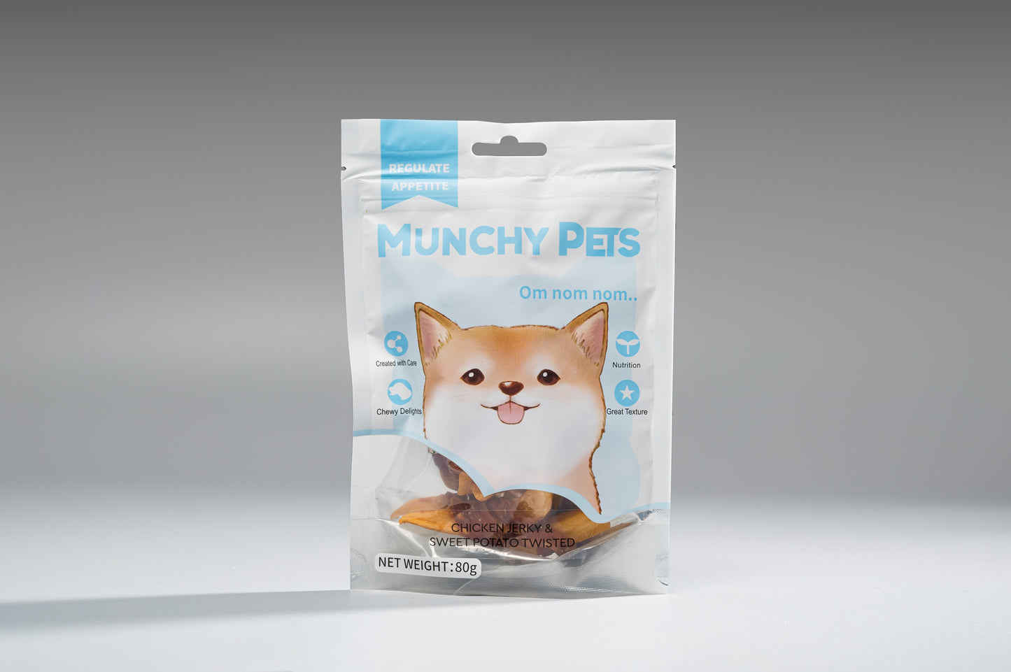 Munchy Pets (CHICKEN JERKY& SWEET POTATO TWISTED)