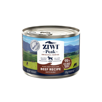 ZIWI Peak Beef Recipe Grain Free Dog Food