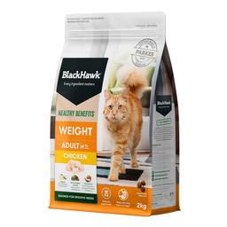 Black Hawk Healthy Benefits Weight Management Chicken Dry Cat Food