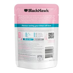 Black Hawk Original Chicken Oceanfish in Gravy Wet Kitten Food