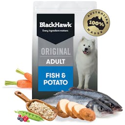 Black Hawk Original Adult Fish & Potato Dry Dog Food