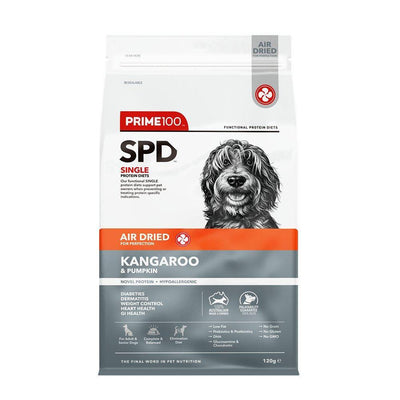 Prime100 SPD Air Dried Kangaroo & Pumpkin Adult Dry Dog Food