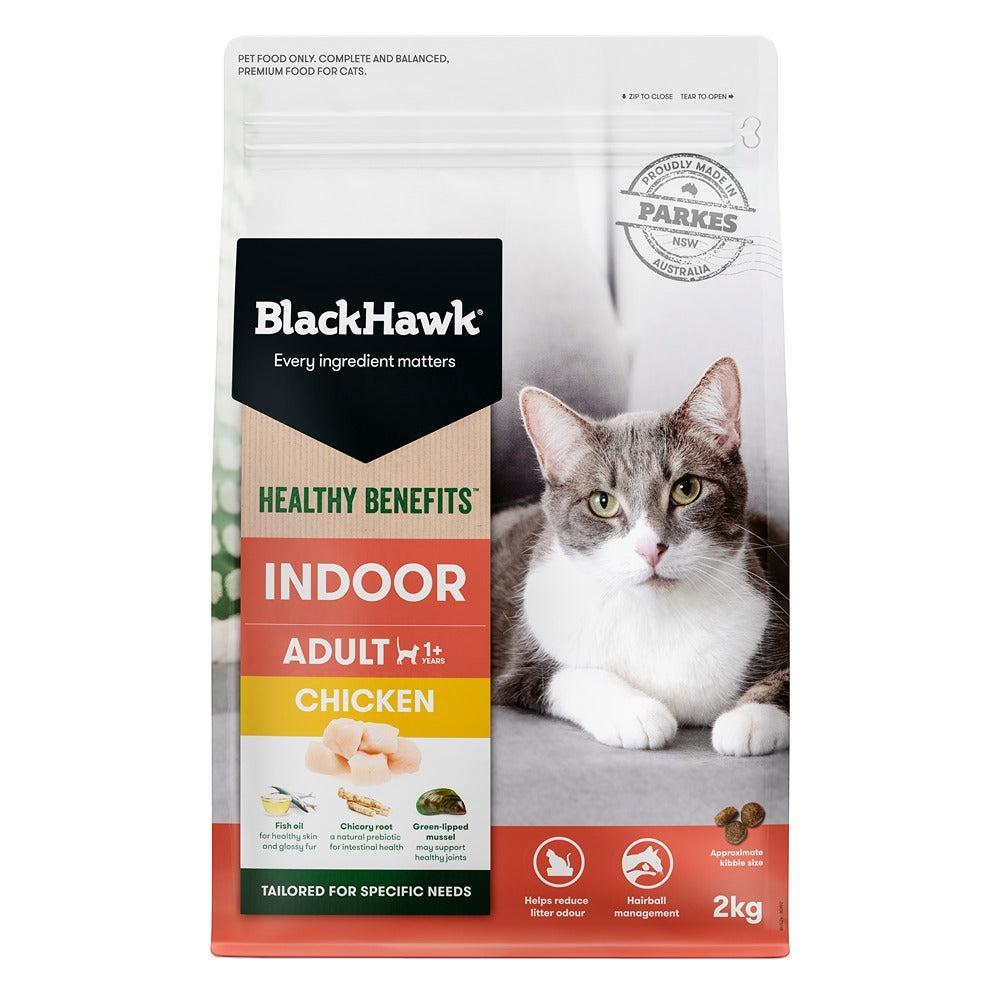 Black Hawk Healthy Benefits Indoor Chicken Dry Cat Food