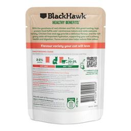 Black Hawk Healthy Benefits Indoor Chicken Whitefish in Gravy Wet Cat Food