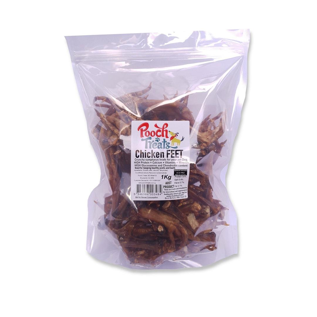 Pooch Treats Chicken Feet Dog Treats