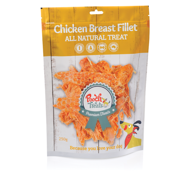 Pooch Treats Australian Chicken Breast Fillet Treats