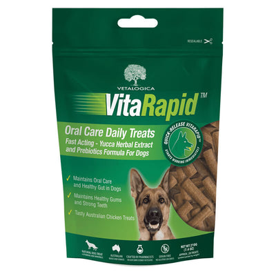 Vetalogica VitaRapid® Oral Care Daily Treats For D