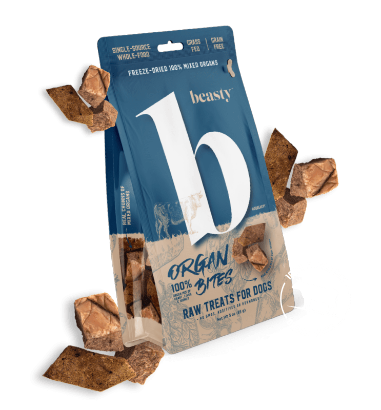 Beasty Organ Bites 85g FREEZE DRIED 100% MIXED-OR