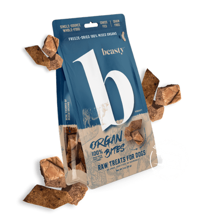 Beasty Organ Bites 85g FREEZE DRIED 100% MIXED-OR