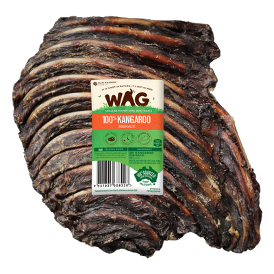 WAG 'kangaroo rib rack' treat snack dog free range