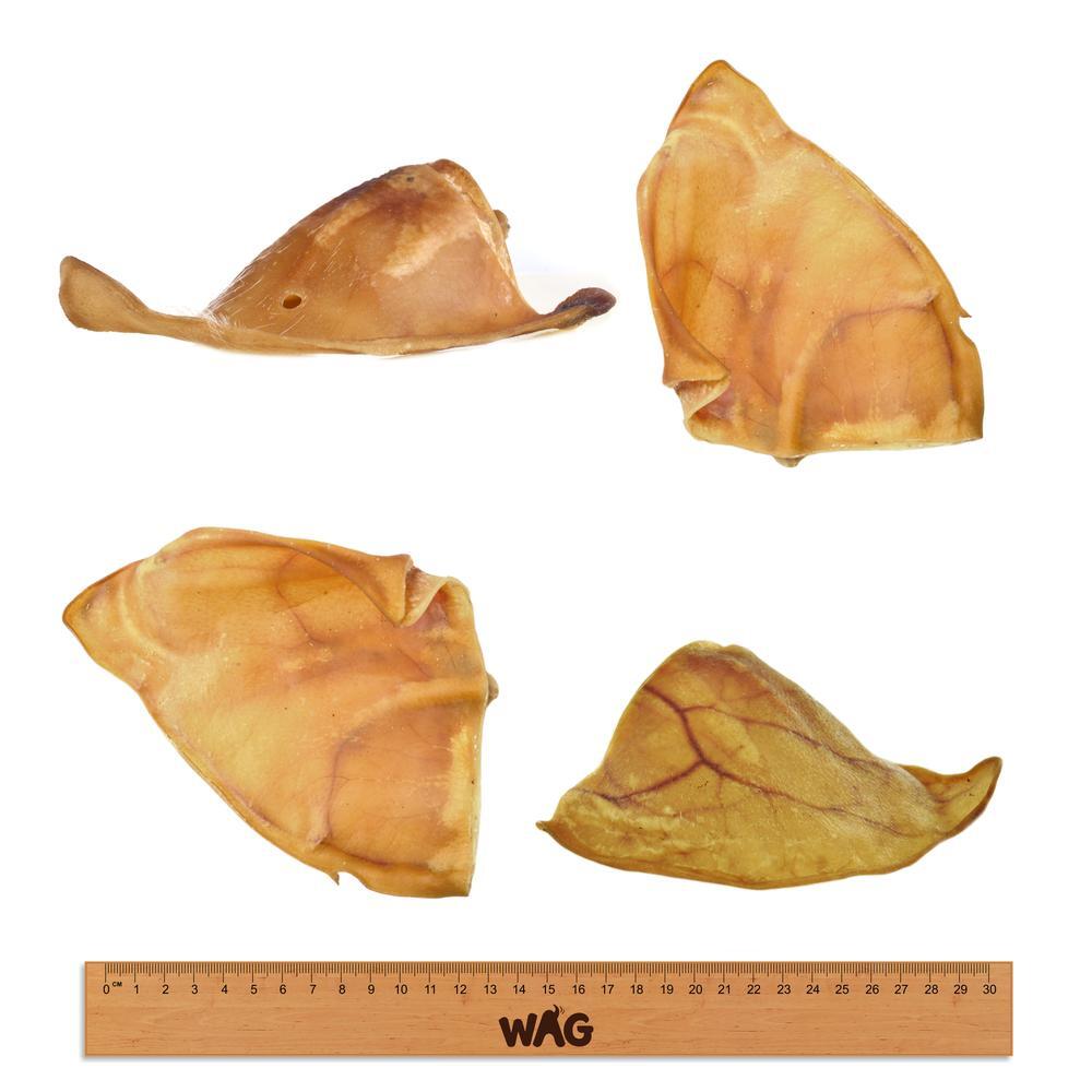 WAG Pig Ears Dog Treats Large 5 Pack