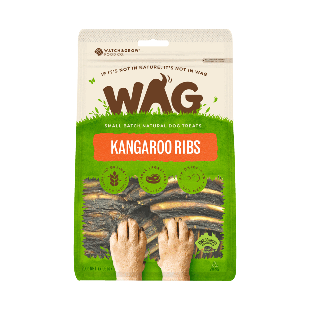 WAG KANGAROO RIBS 100% 200G