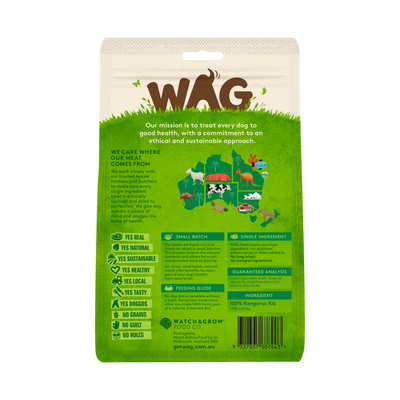 WAG KANGAROO RIBS 100% 200G