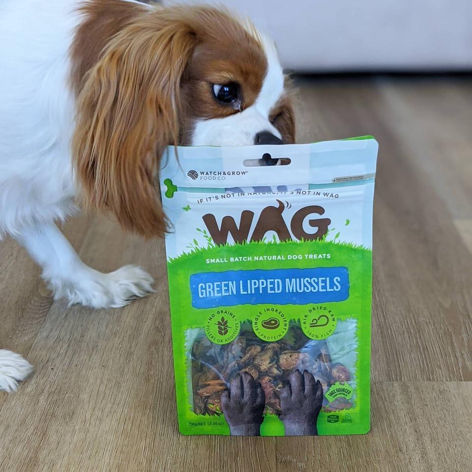 WAG Dog Treats GREEN LIPPED MUSSELSE|50g|200g|