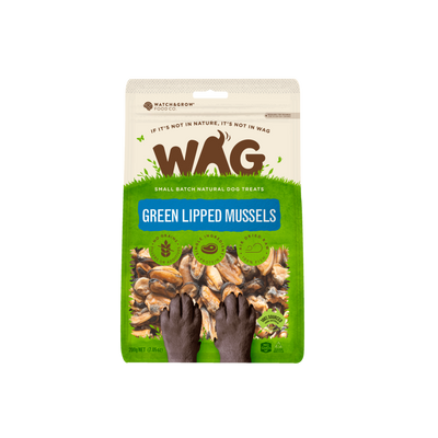 WAG Dog Treats GREEN LIPPED MUSSELSE|50g|200g|