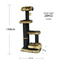 PETADD CAT huge luxury long hair Cat Tree Scratchi