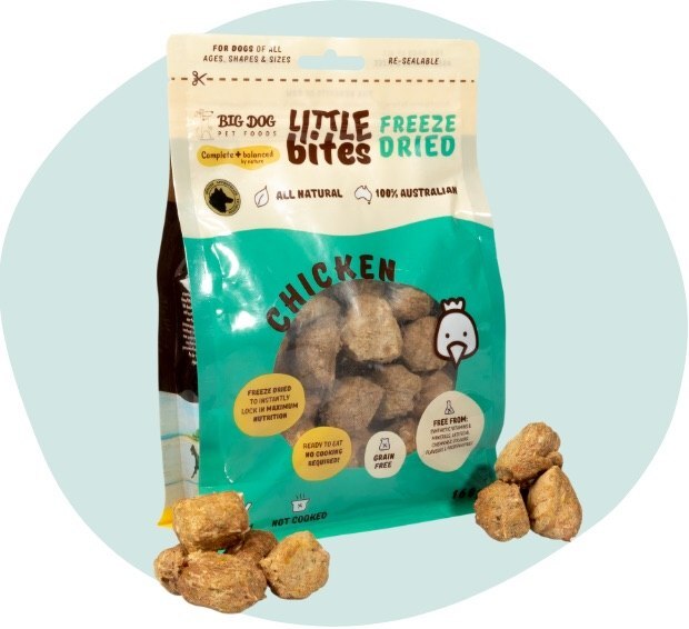 Big Dog Little Bites Freeze Dried Chicken 160g