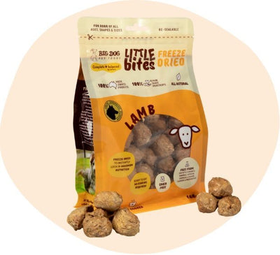 Big Dog Little Bites Freeze Dried Lamb 160g