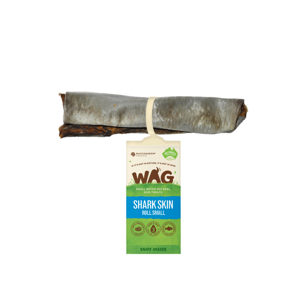 Wag whole SHARK SKIN ROLL Dog Treat