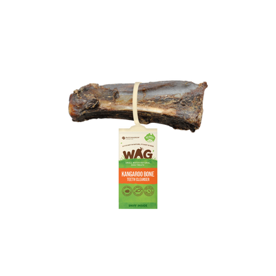 Wag whole KANGAROO TEETH CLEANSER BONE Dog Treat