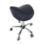 Adjustable Saddle Salon Stool Rolling Chair Swivel