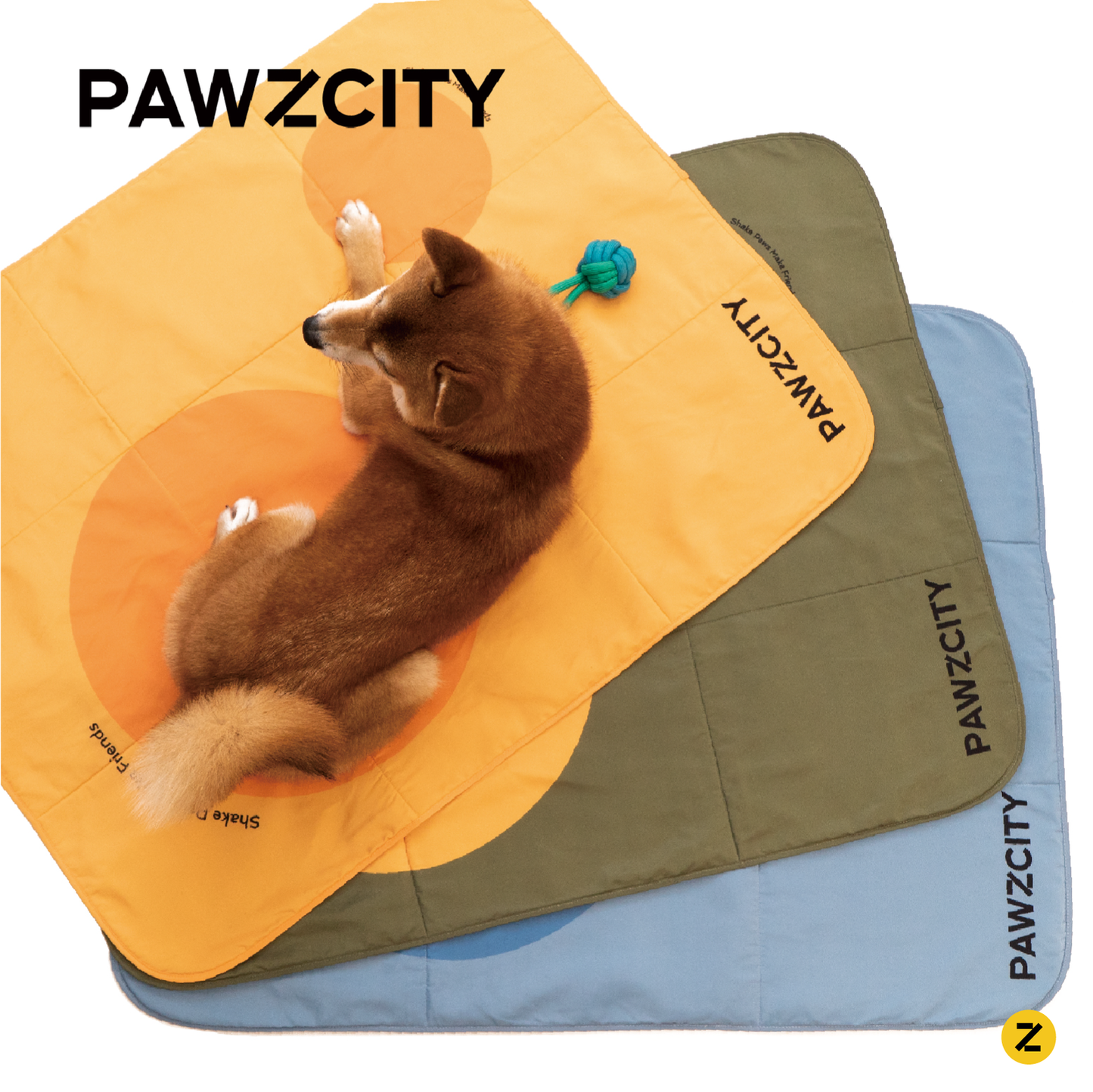 PAWZCITY Waterproof Foldable Pet Dog Cat Fleece Bl