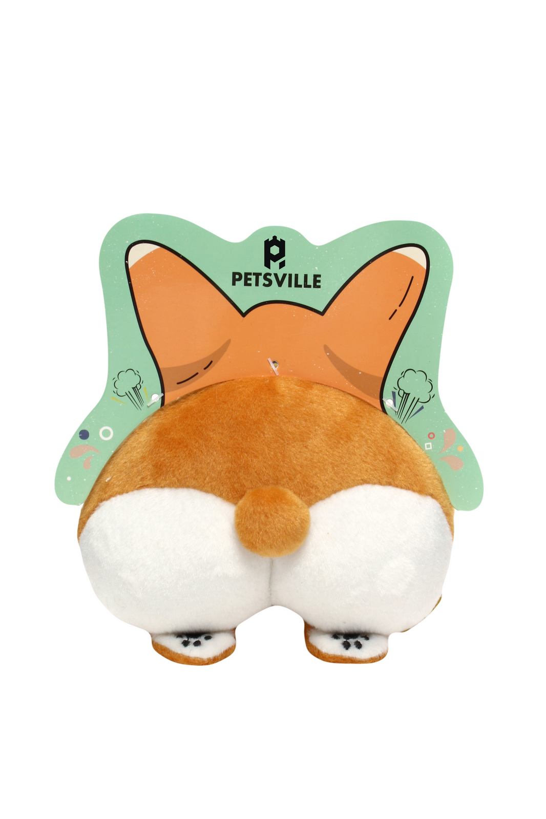 PETSVILLE Squeaker Chew Dog Toys Plush Squeaky Com