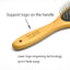 PETIY Air Cushion Bamboo Pin Slicker Brush Pet Dog