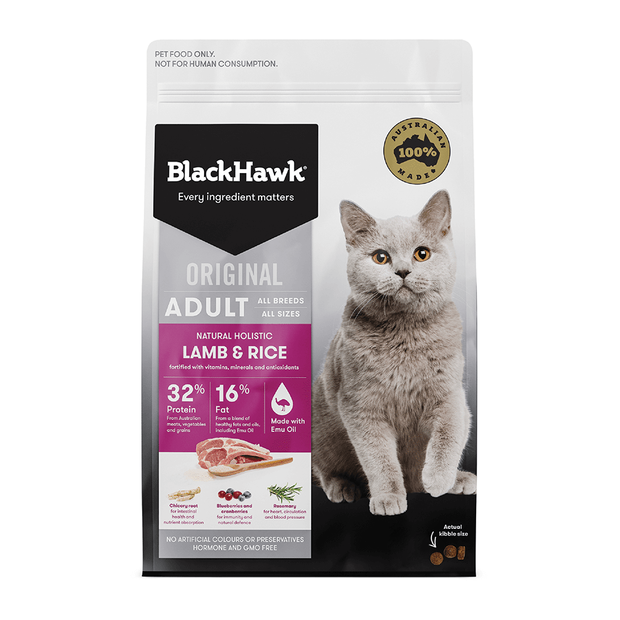 Dry Cat Food Adult Lamb And Rice